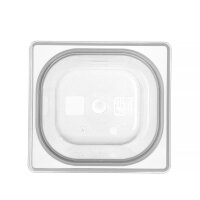 Gastronorm-Behälter 1/6, HENDI, GN 1/6, 3,4L, Transparent, 176x162x(H)200mm