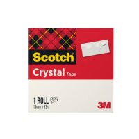 Scotch Crystal Klebefilm kristall-klar 19,0 mm x 10,0 m 1...