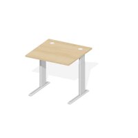 Schreibtisch Comfort M MULTI M Buchedekor, Gestell...