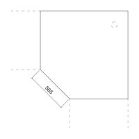 Verkettungsplatte Quadrat 1200 MULTI M D gallery