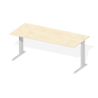 Schreibtisch Comfort M MULTI M Ahorndekor, Gestell...
