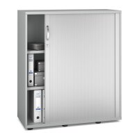 Rollladenschrank Multi M pro Dekor lichtgrauB 1000 x H...