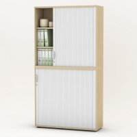 Rollladen-Aufsatzschrank Multi M pro BuchedekorB 1200 x H 1110 x T 420 mm