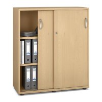 Schiebetürenschrank Multi M pro BuchedekorB 1000 x H 1140 x T 420 mm