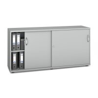 Schiebetürenschrank Multi M pro Dekor lichtgrauB 1600 x H 780 x T 420 mm