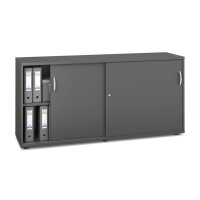 Schiebet&uuml;renschrank MULTI M pro Dekor anthrazitB...