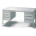 Schreibtischkombination BASE L Tischplatte lichtgrau, Gestell lichtgrau, RAL 7035B 1600 x T 800 x H 720 mm