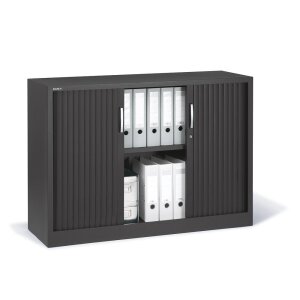 Aufsatz-Kühlvitrine 58 Liter, Arktic, schwarz, 230V/170W, 452x406x(H)816mm