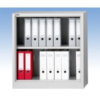 Regal BASE L Stahl, lichtgrau RAL 7035B 800 x H 845 x T...