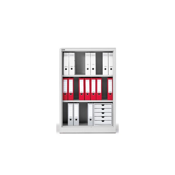Warmhaltevitrine mit 3 Auslagen, HENDI, 160 Liter, 230V/1500W, 857x568x(H)686mm