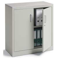 Flügeltürenschrank BASE L Stahl, Korpus...