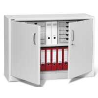 Flügeltürenschrank BASE L Stahl, Korpus...