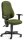 Bürostuhl BASE ART 60 mit Armlehnen Polyamid Fußkreuz schwarzBezug Stoff Basic MP, Farbe grün