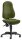 Bürostuhl BASE ART 70 ohne Armlehnen Fußkreuz Polyamid schwarzBezug Stoff Basic MP, Farbe grün