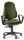 Bürostuhl BASE ART 70 mit Armlehnen Fußkreuz Polyamid schwarzBezug Stoff Basic MP, Farbe grün