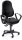 Bürodrehstuhl COMFORT I mit Armlehnen Fußkreuz Polyamid schwarzBezug Stoff Basic G, Farbe schwarz