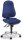 Bürodrehstuhl COMFORT I ohne Armlehnen Fußkreuz verchromtBezug Stoff Basic G, Farbe blau