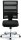 Bürostuhl ecoNet ohne Armlehnen Ergo-Rückenlehne, Fußkreuz Aluminium poliertBezug Basic T, Bezug schwarz