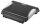Fußstütze Business aus bruchsicherem Kunststoff, Farbe schwarz/grauStellfläche B 370 x 353 mm