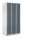 Garderobenspinde ohne Unterbau Korpus Lichtgrau, Türen BlaugrauH 1700 x B 870 x T 500 mm