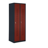 Garderobenspinde ohne Unterbau Korpus Anthrazit RAL7021,...