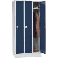 Garderoben-Stahlspind SP PROFI SYSTEM mit Sockel Korpus...