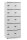 Schließfachschrank OFFICE-LINE mit 10 Fächern Korpus und Türen Dekor LichtgrauH 1890 x B 800 x T 420 mm, mech. Zahlenschlösser