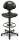 Arbeitsstuhl LAVO 30 Fußkreuz Polyamid schwarzSitz- und Rückenfläche schwarz