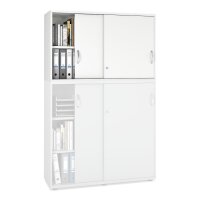 Schiebet&uuml;ren-Aufsatzschrank MULTI M pro Dekor...