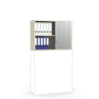 Rollladen-Aufsatzschrank MULTI M pro AhorndekorB 1000 x H 750 x T 420 mm
