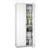 Flügeltürenschrank MULTI M pro Dekor weißB 1000 x H 2250 x T 420 mm