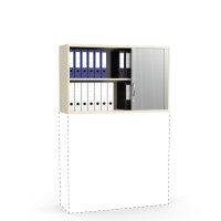 Rollladen-Aufsatzschrank MULTI M pro AhorndekorB 1200 x H 750 x T 420 mm