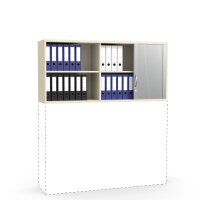 Rollladen-Aufsatzschrank MULTI M pro AhorndekorB 1600 x H 750 x T 420 mm