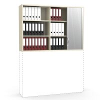 Rollladen-Aufsatzschrank MULTI M pro AhorndekorB 1600 x H 1110 x T 420 mm