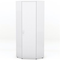 Eckschrank MULTI M pro Dekor lichtgrauB 800 x H 2250 x T...