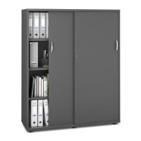 Schiebet&uuml;renschrank MULTI M pro Dekor anthrazitB...