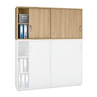 Schiebet&uuml;ren-Aufsatzschrank MULTI M pro Dekor...
