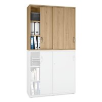 Schiebet&uuml;ren-Aufsatzschrank MULTI M pro Dekor...