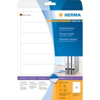 HERMA Ordneretiketten 5160 wei&szlig;, 25 Blatt