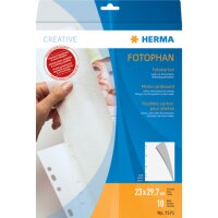 HERMA Fotokarton Fotoblätter wei&sz gallery