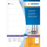 HERMA Ordneretiketten 4283 weiß, 1 gallery