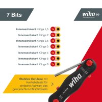Wiha Multitool PocketStar® Sechskant 7-tlg. (23037)
