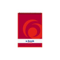 herlitz Notizblock x.book DIN A6 kariert, 1 S