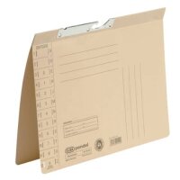 ELBA Pendelhefter Karton naturbraun DIN A4 1x