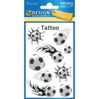 AVERY Zweckform Klebetattoo Fussball, 9 Etike