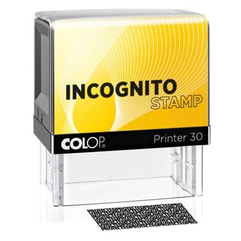 Sicherheitsstempel Printer 30 Incognito - Stempel im Blister