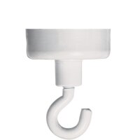 FRANKEN Magnethaken weiß, Metall &Oslas