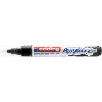 edding 5100 Acrylstift schwarz 2,0 - 3,0 mm, 