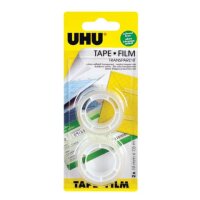 UHU Klebefilm transparent 19,0 mm x 7,5 m 2 R