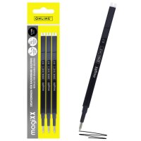 ONLINE® magiXX Gelschreiberminen schwarz 